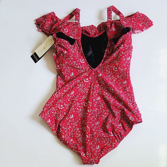 NWT PROFILE BY GOTTEX Plus Tummy Control Swimsuit - Picture 4 of 4